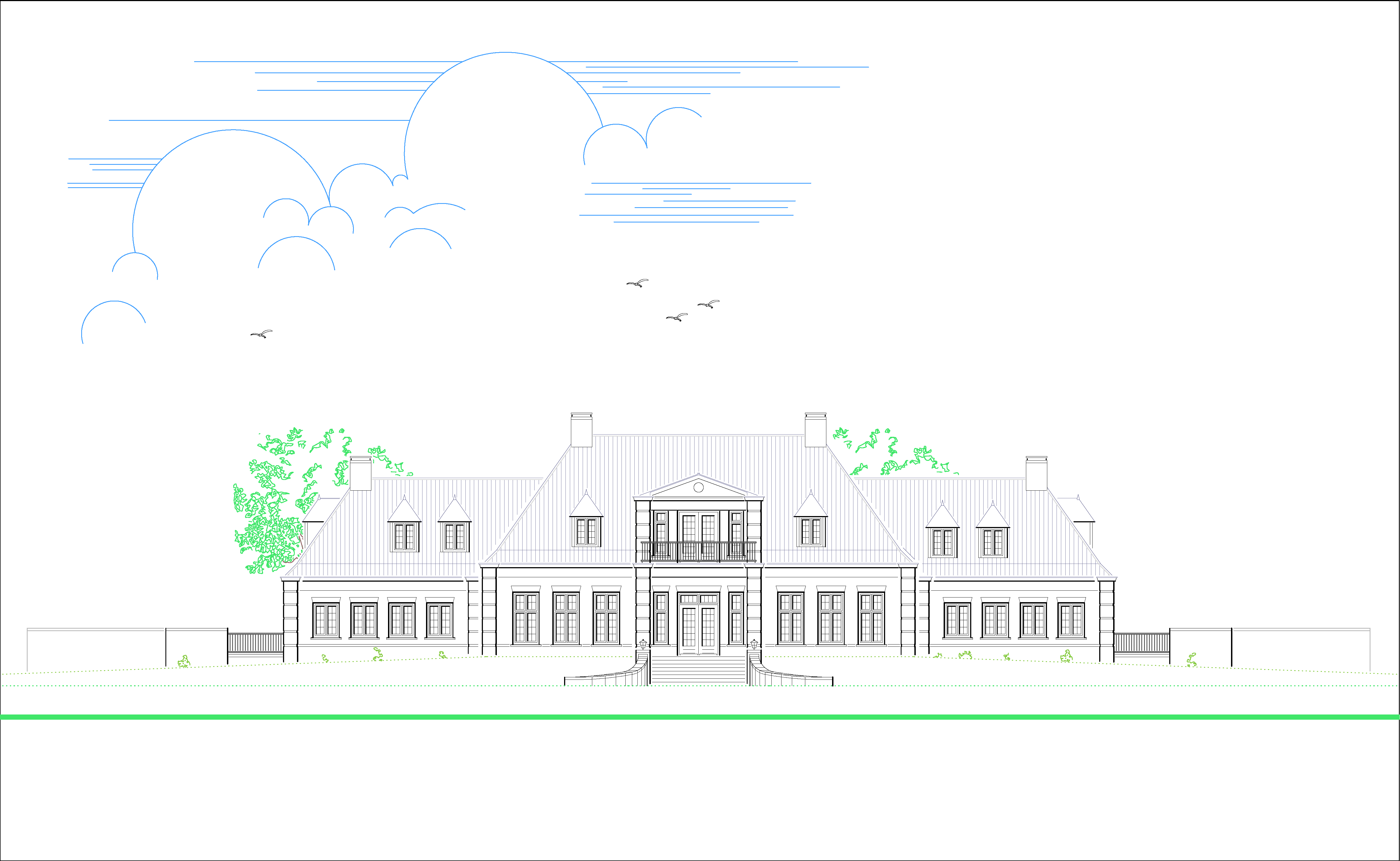 Voorgevel golf princepeel